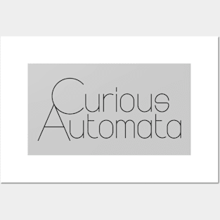 Curious Automata - Dark Gray Posters and Art